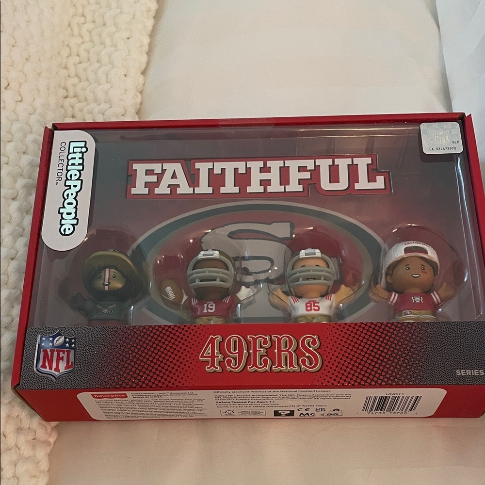 Little People 49ers Collectible Set - Red